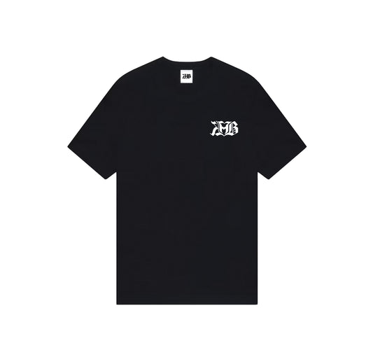 Camiseta negra con lazo Kupids